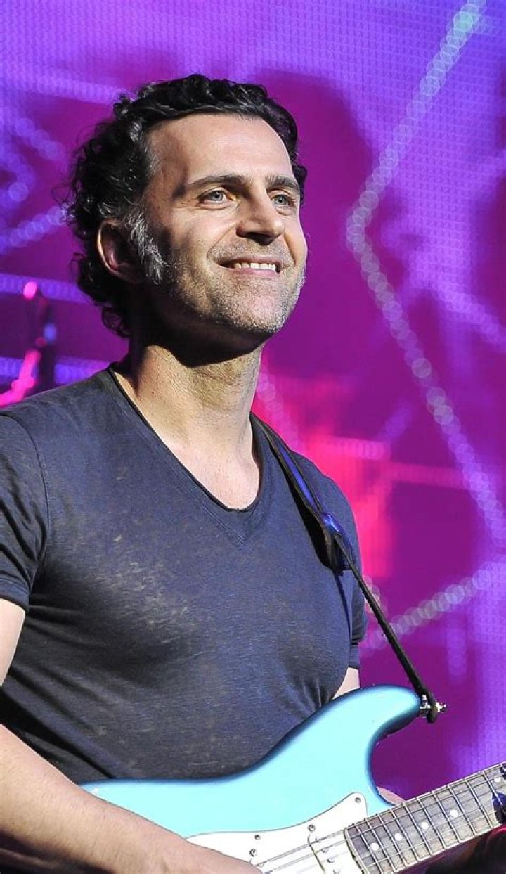 Dweezil Zappa during an event in 1996
