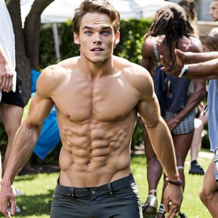 Dylan Sprayberry shirtless look