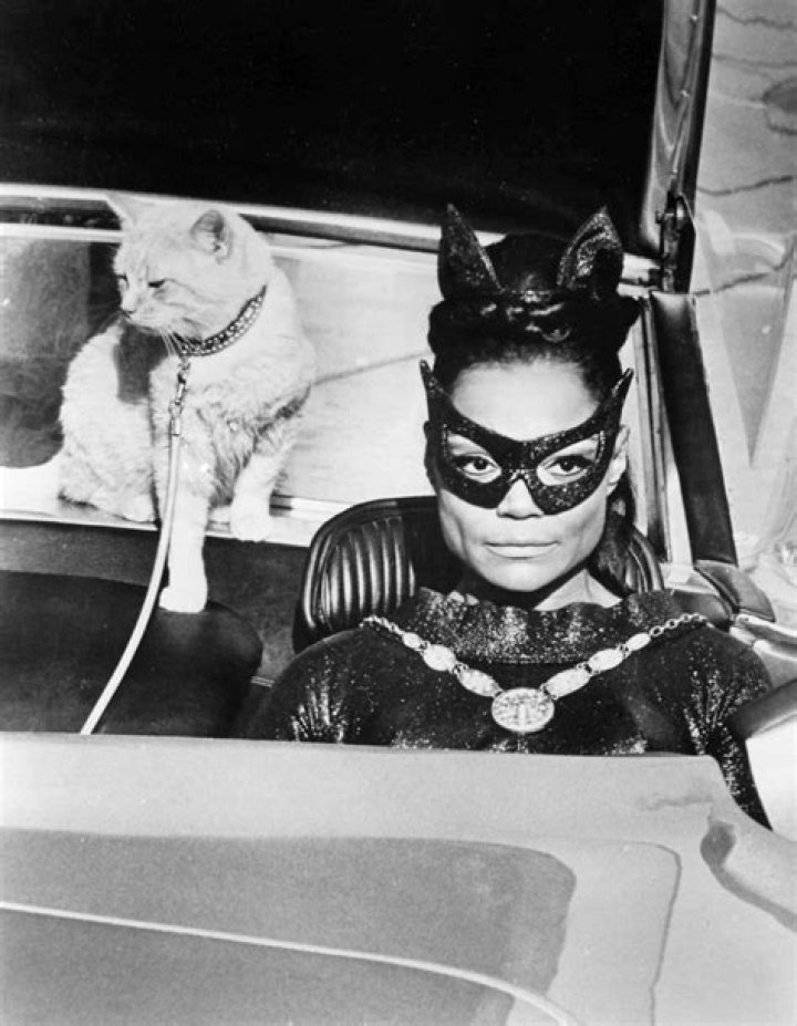 Eartha Kitt as Catwoman from the television series 'Batman' in December 1967