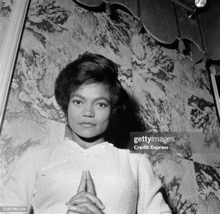 Eartha Kitt at the Carlton Tower hotel in London, England in 1973