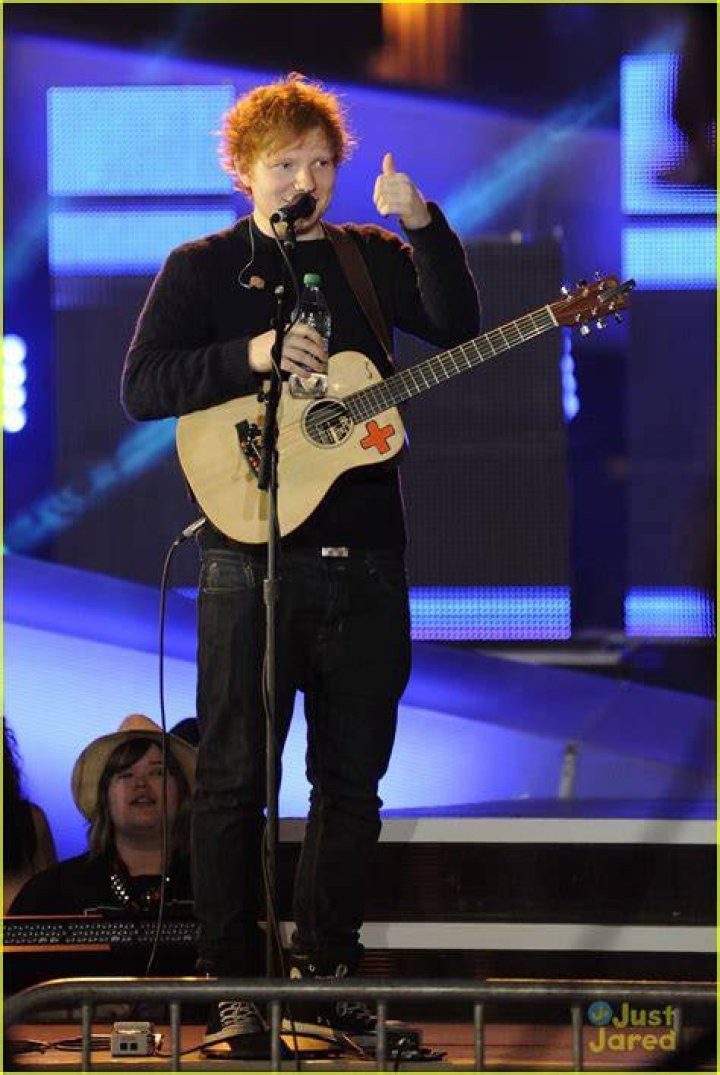 Ed Sheeran in 2013 MuchMusic Video Awards