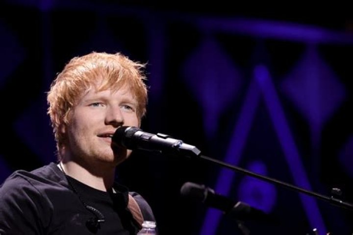 Ed Sheeran in spectacles