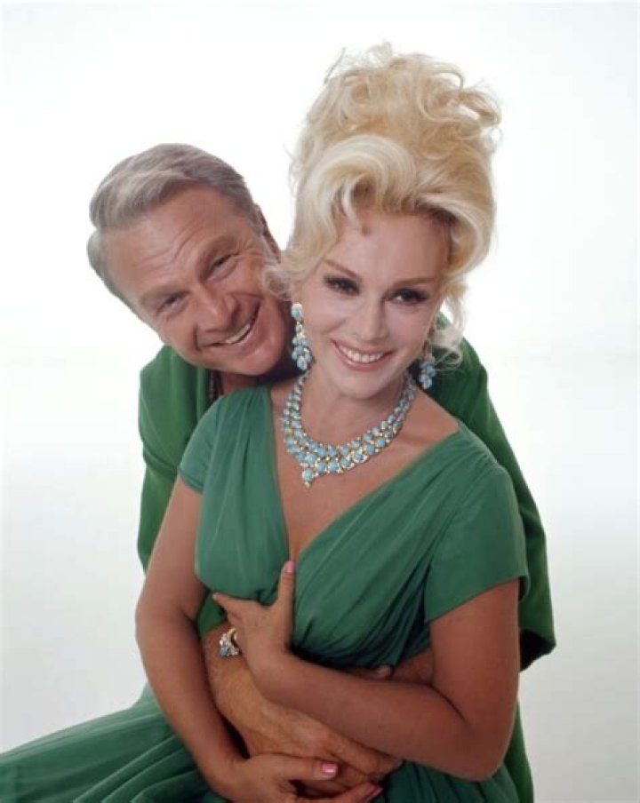 Eddie Albert and Eva Gabor as seen in the television program Green Acres