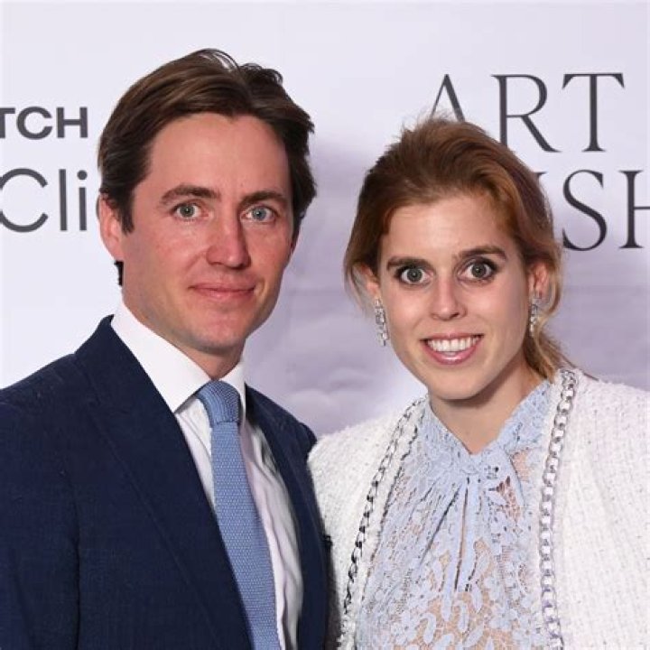 Edoardo and Princess Beatrice as seen in 2019