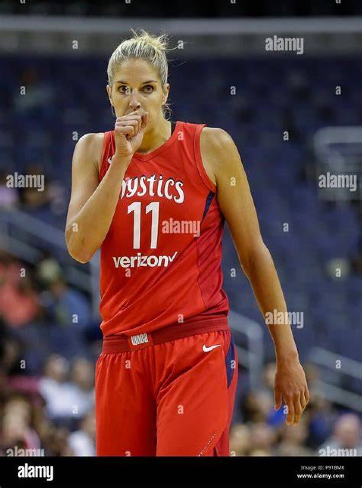 Elena Delle Donne during the ESPN The Party at Basketball City on January 31, 2014 in New York