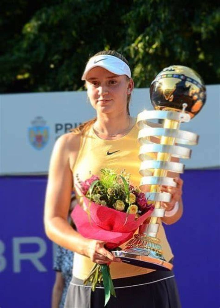 Elena Rybakina as seen in an Instagram Post in August 2018