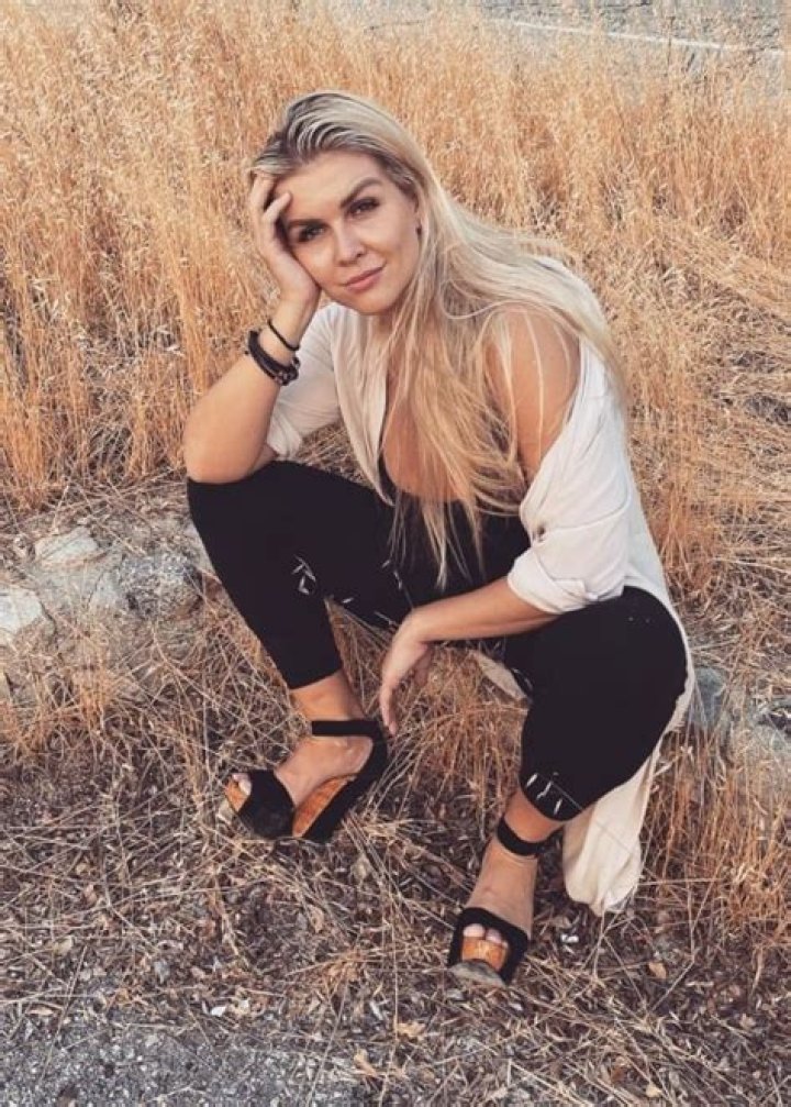 Elena Samodanova as seen in a closeup selfie that was taken in December 2020