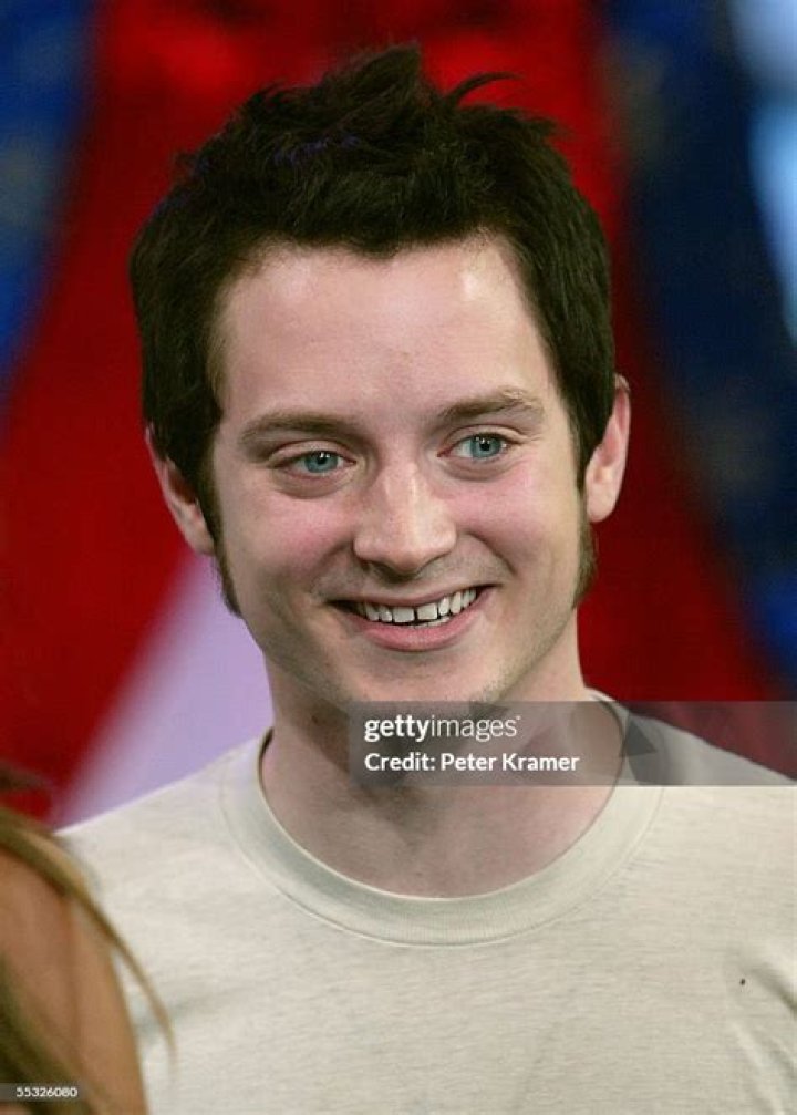 Elijah Wood smiles for the cameras during the screening of "The Trust" at the 2016 SXSW Music festival