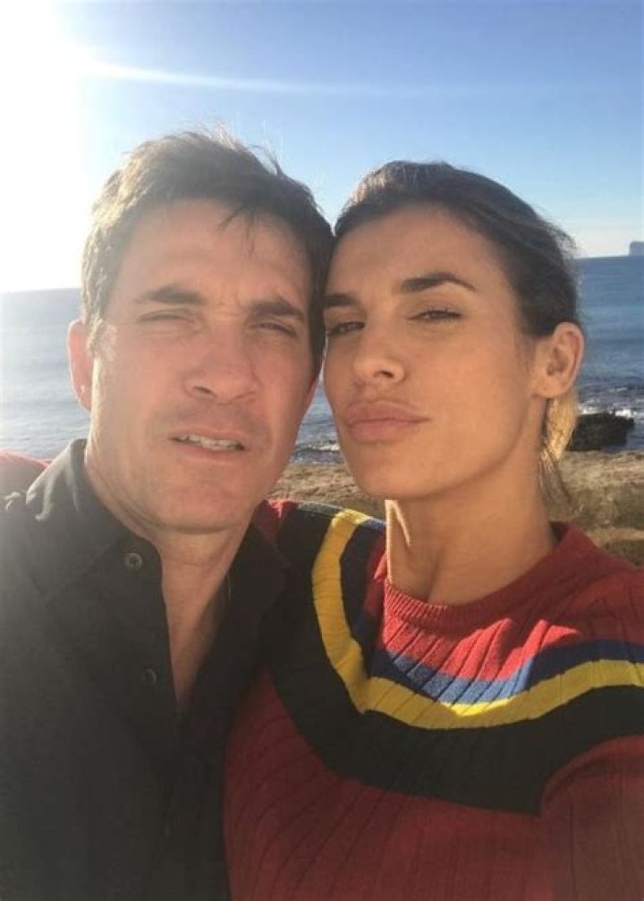 Elisabetta posing with her husband Brian Perri in December 2018