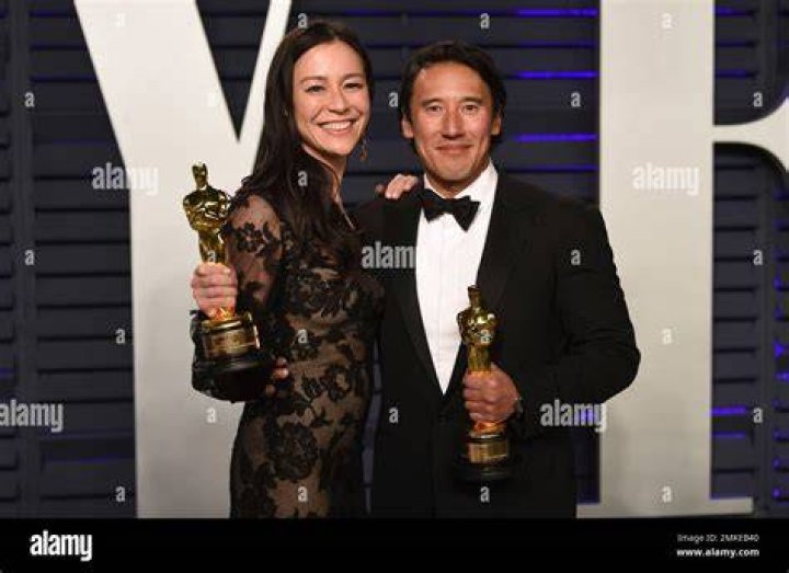 Elizabeth Chai Vasarhelyi and Jimmy Chin as seen in September 2018