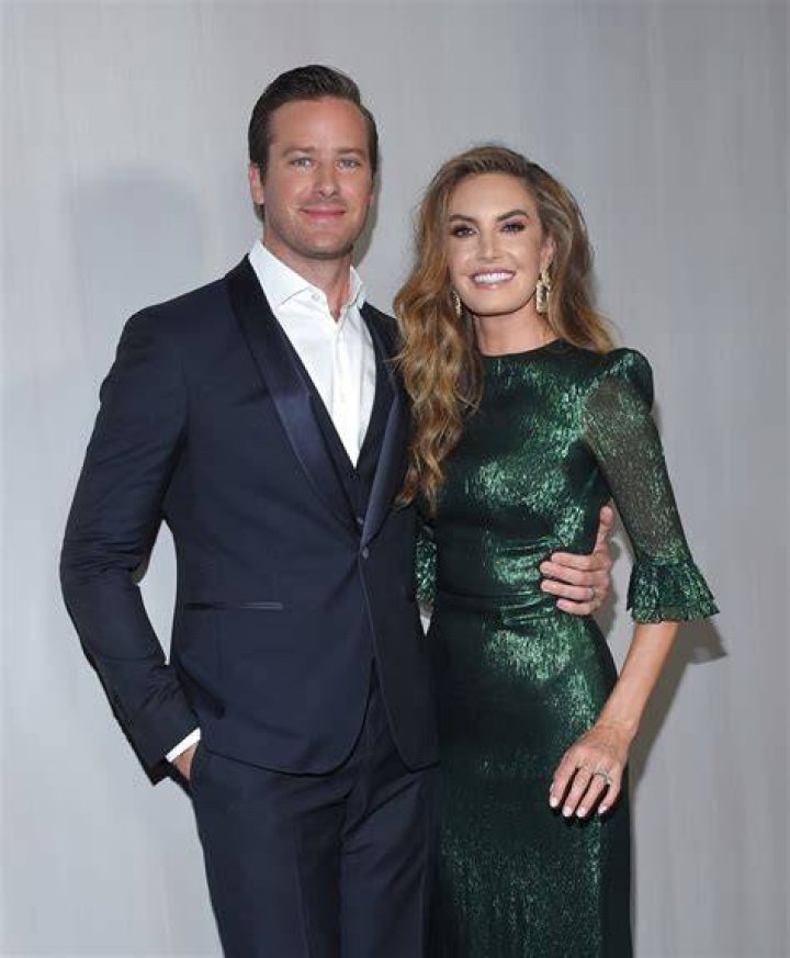 Elizabeth Chambers and Armie Hammer as seen in October 2016