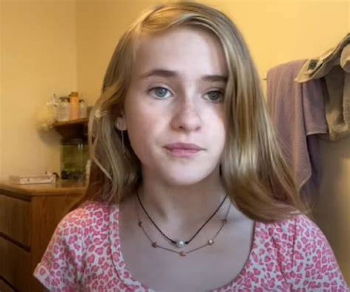 Ella Katherine as seen in a selfie that was taken for her YouTube profile picture in the past