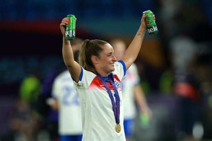 Ella Toone after winning the 2018-19 FA Women's Championship with Manchester United, in May 2019