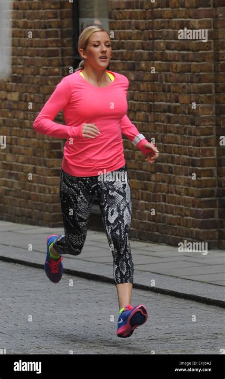 Ellie Goulding running