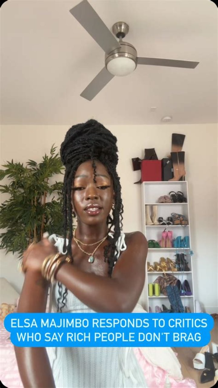 Elsa Majimbo as seen in a picture that was taken in November 2021