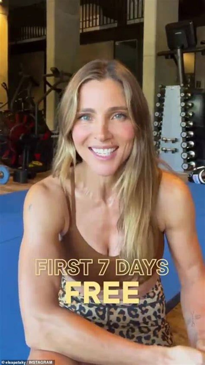 Elsa Pataky muscular