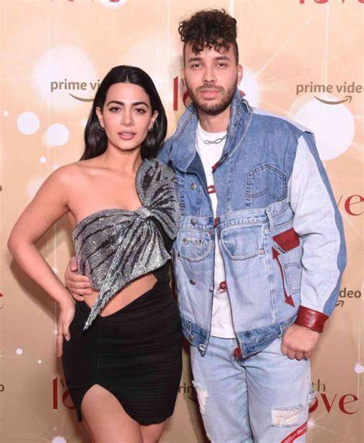 Emeraude Toubia and boyfriend Prince Royce at Latin Grammy Awards on November 19, 2015