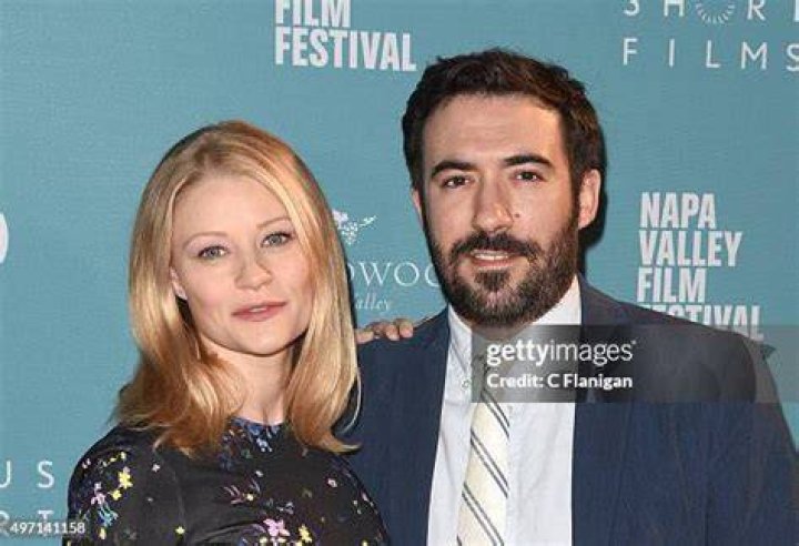 Emilie de Ravin and Eric Bilitch as seen in 2014