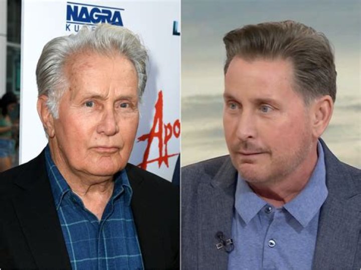 Emilio Estevez (Left) and Martin Sheen in February 2011