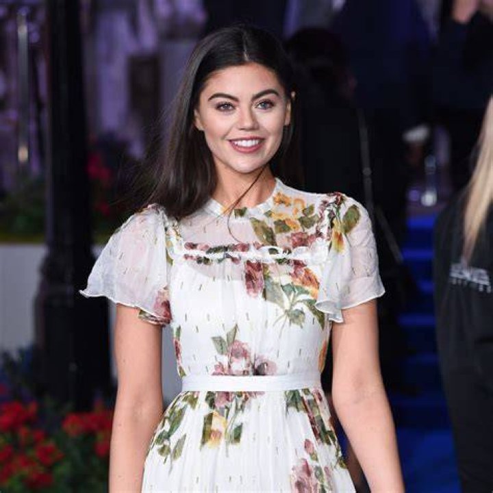 Emily Canham at Harrods in February 2018