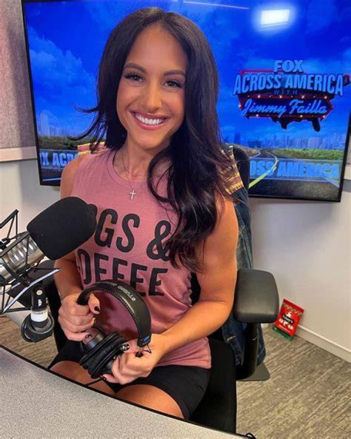 Emily Compagno in a selfie in August 2019