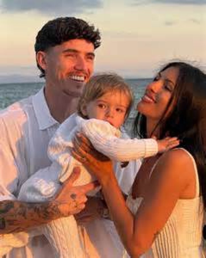 Emily Miller with her beau Cam Holmes in a picture that was taken in May 2022
