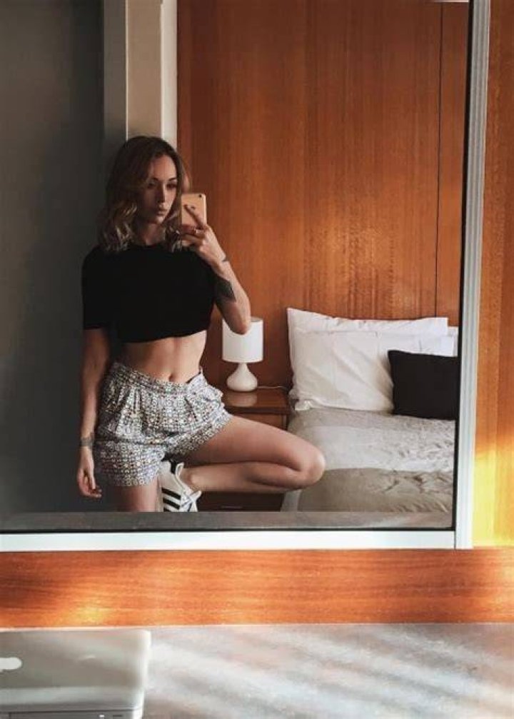 Emily Scott (Right) as seen while posing for a picture along with Bree Dawes at Bar Patr&oacute;n in Sydney, Australia in April 2018
