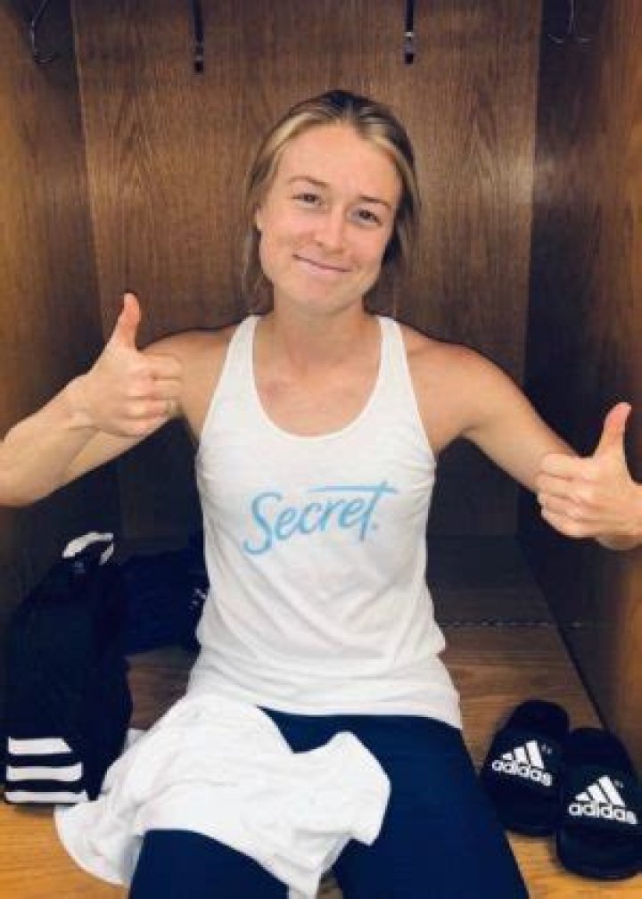 Emily Sonnett in an Instagram selfie as seen in September 2016