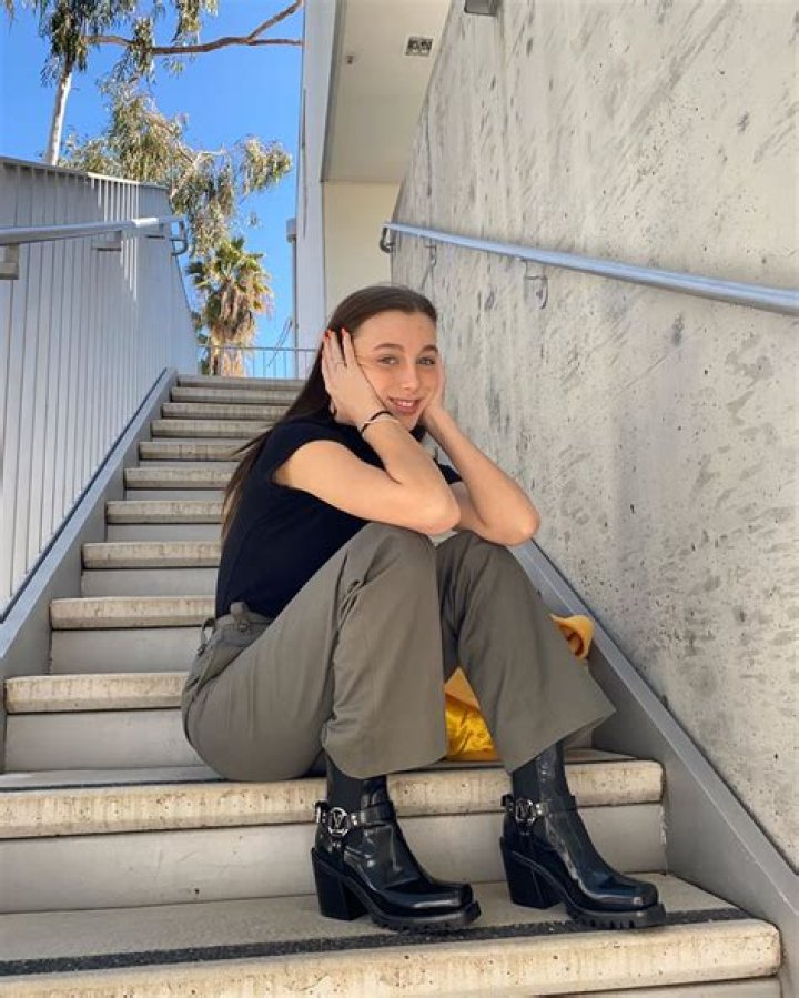 Emma Chamberlain in an Instagram selfie in February 2018