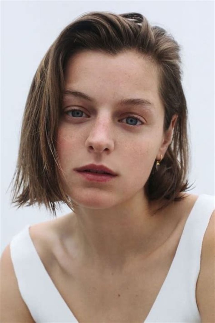 Emma Corrin in September 2020 finding it surreal to see herself gracing the cover of the Vogue magazine