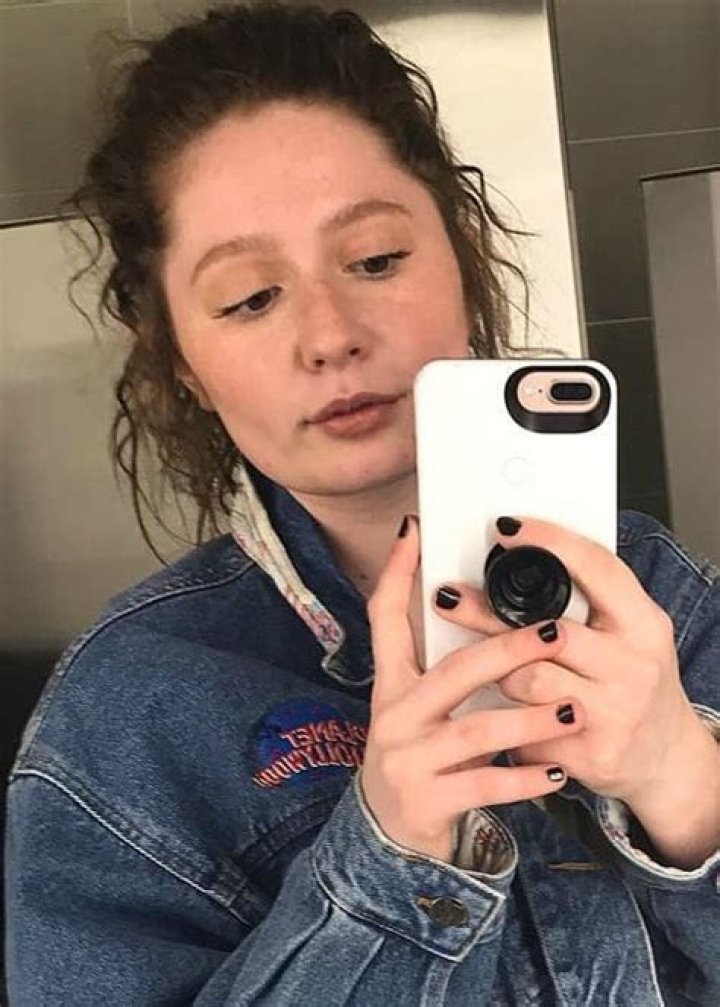 Emma Kenney in a selfie in November 2017