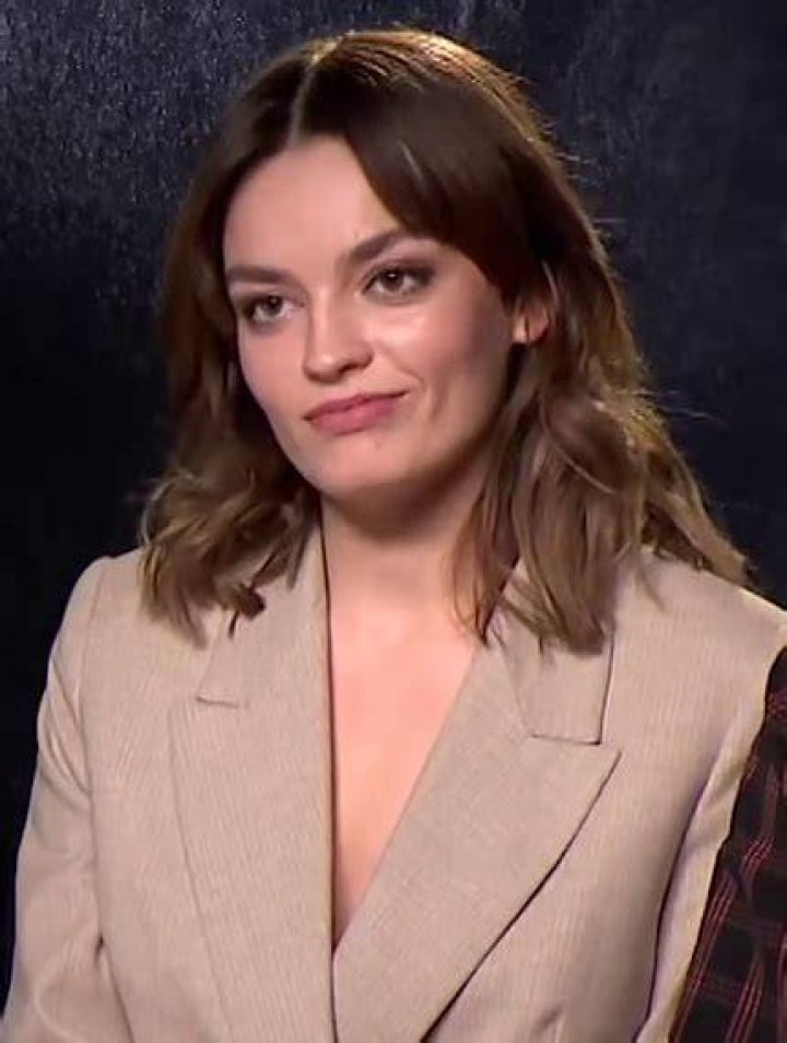 Emma Mackey at an MTV International interview in January 2019
