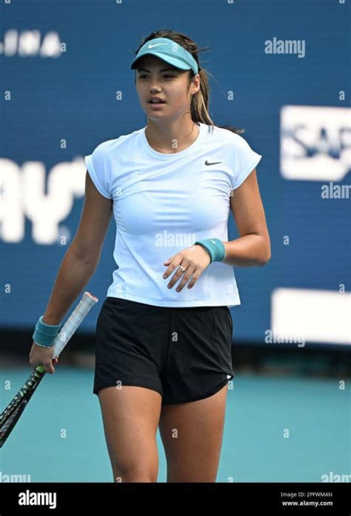 Emma Raducanu as seen in an Instagram Post in May 2019