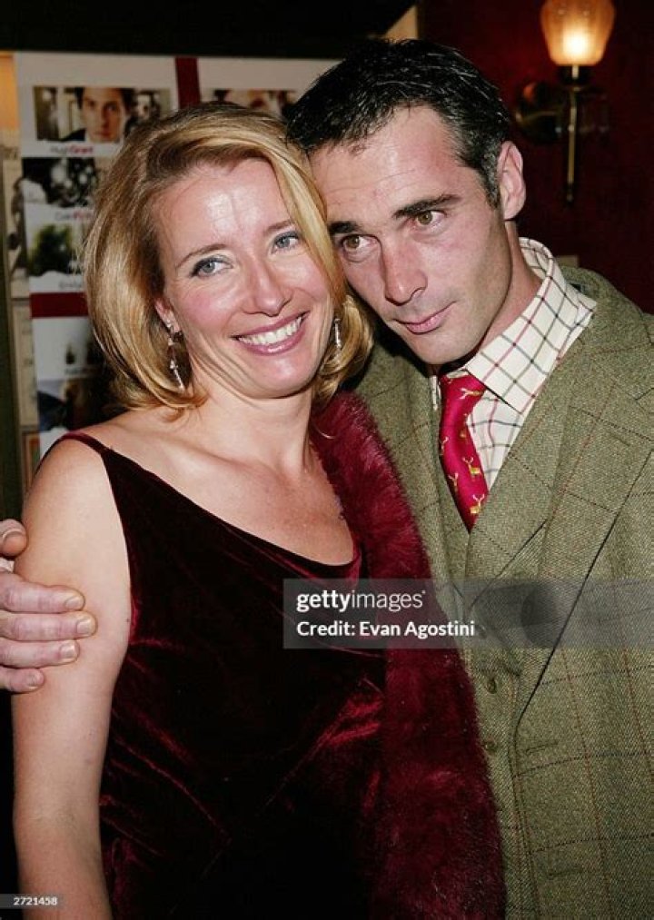 Emma Thompson with husband Greg Wise at the Jameson Empire Awards in March 2014