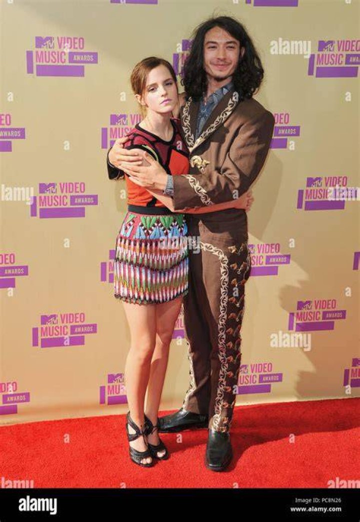 Emma Watson and Ezra Miller