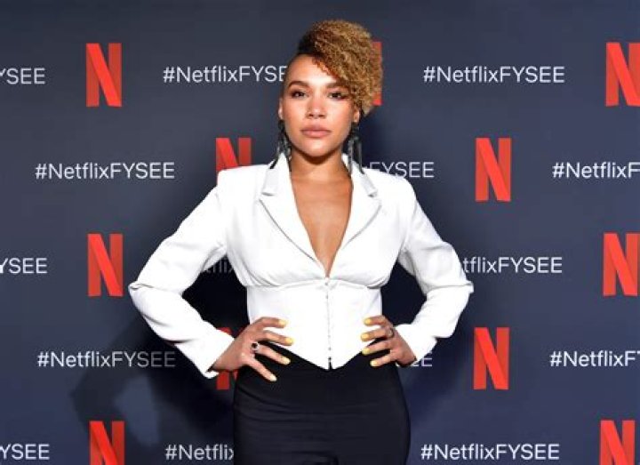 Emmy Raver-Lampman in an Instagram selfie as seen in March 2019