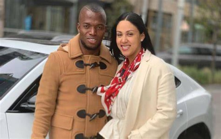 Enner Valencia and Sharon Escobar, as seen in November 2022