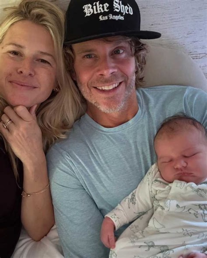 Eric Christian Olsen and Sarah Wright as seen in December 2017