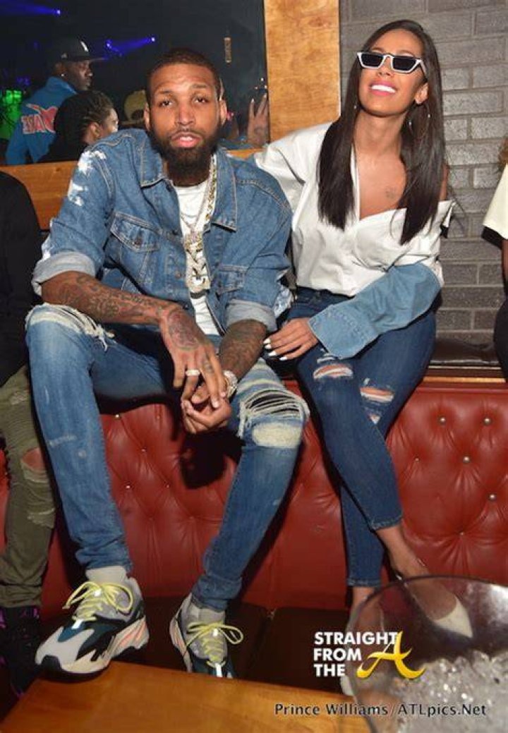 Erica Mena and Cliff Dixon as seen in February 2018