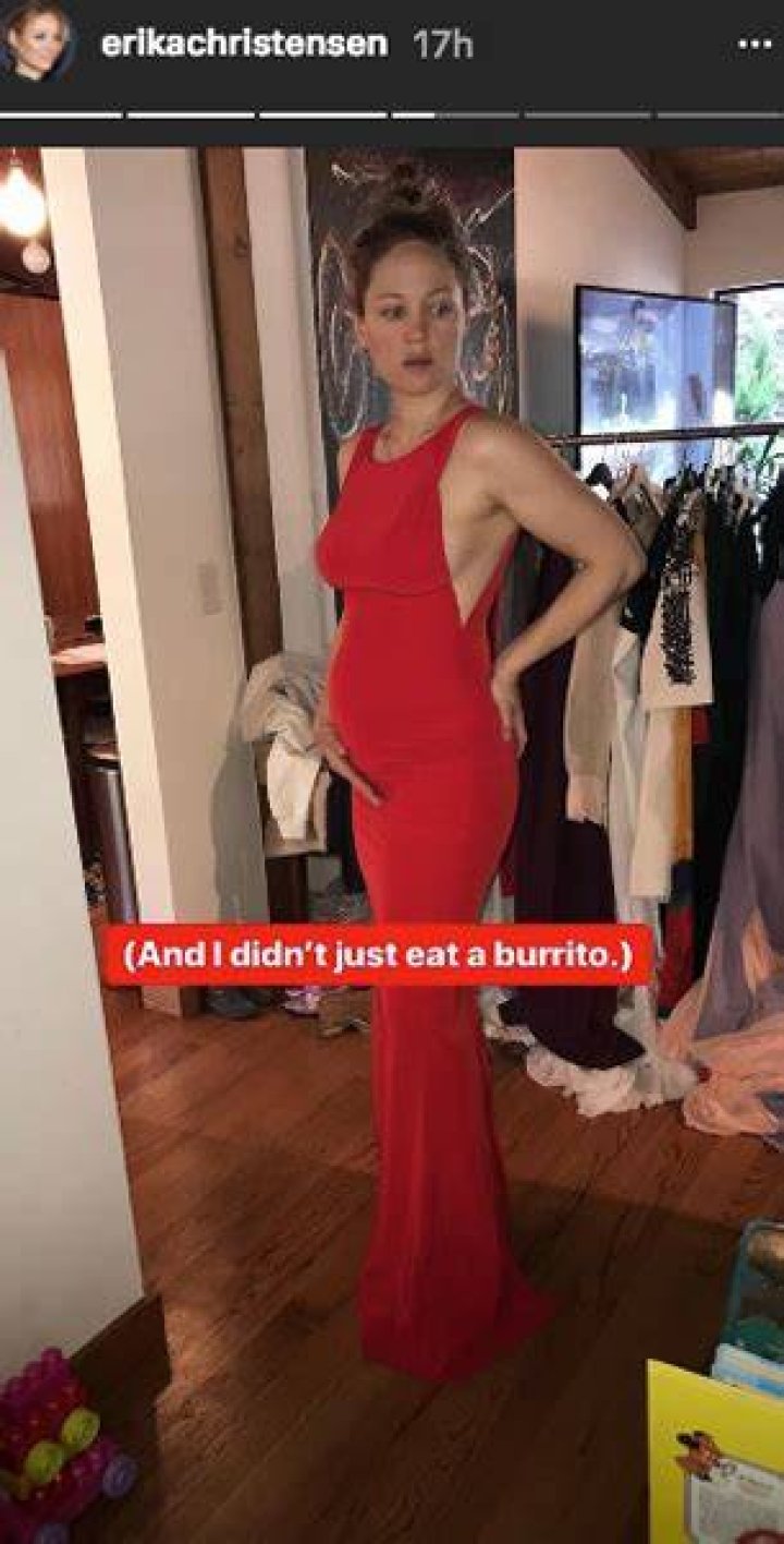 Erika Christensen in an Instagram selfie as seen in October 2019
