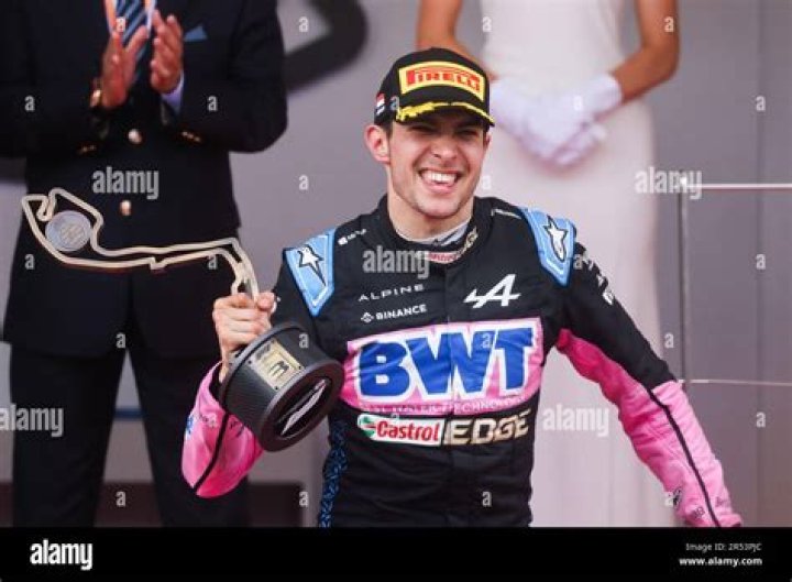 Esteban Ocon as seen in an Instagram Post in March 2019