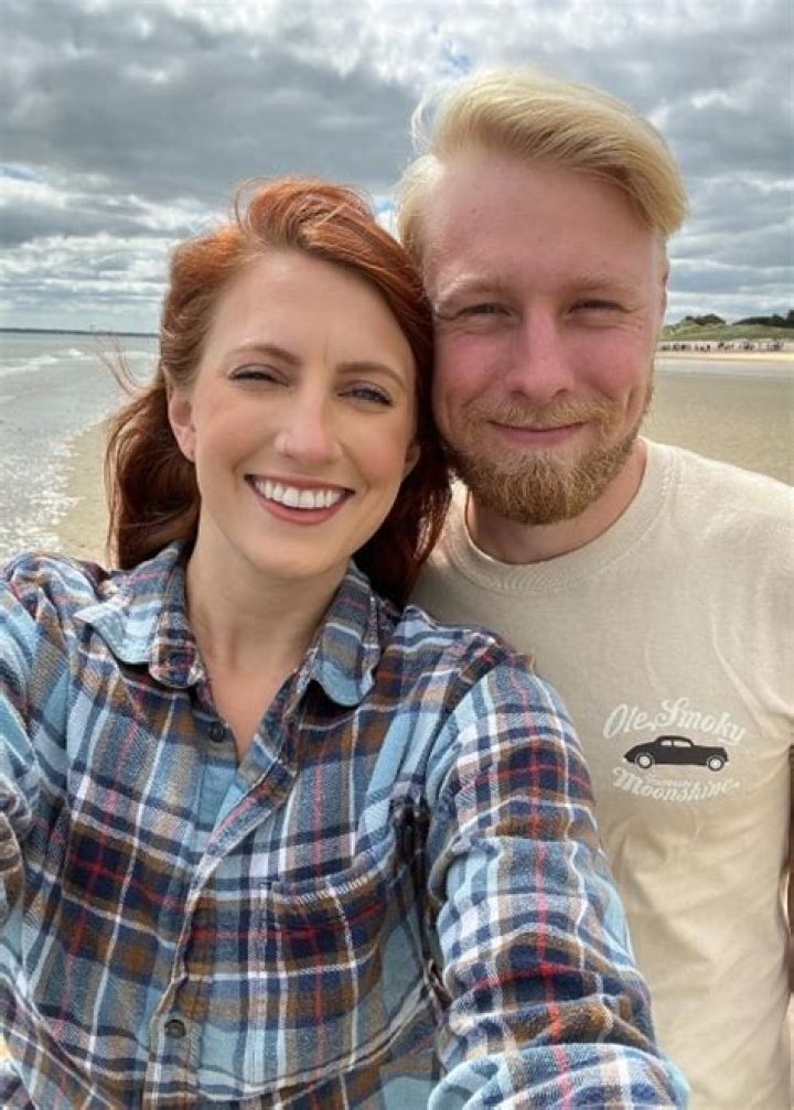 Ethan Plath in a selfie with his beau Olivia Marie Plath that was taken in August 2022