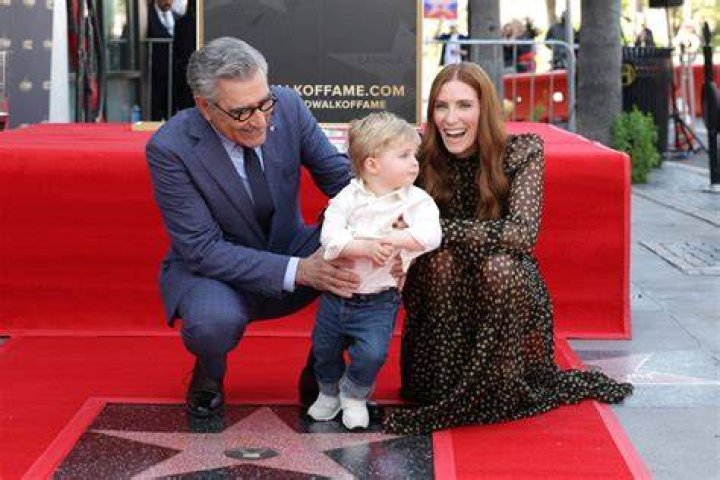 Eugene Levy with his daughter Sarah Levy as seen in July 2014
