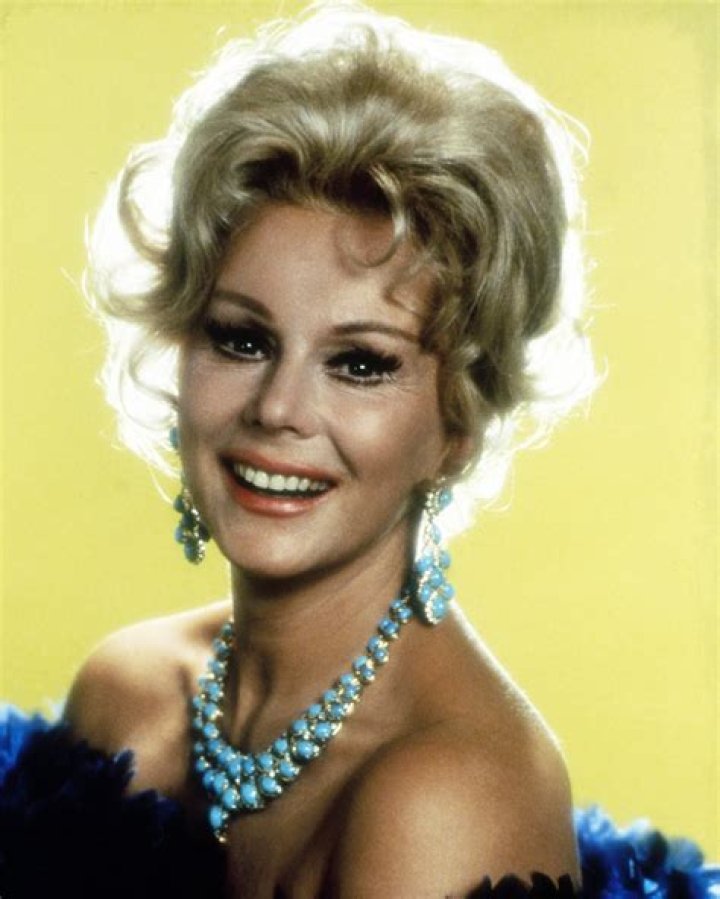 Eva Gabor from the television comedy Green Acres. This episode is The Old Trunk and it originally aired on March 19, 1969
