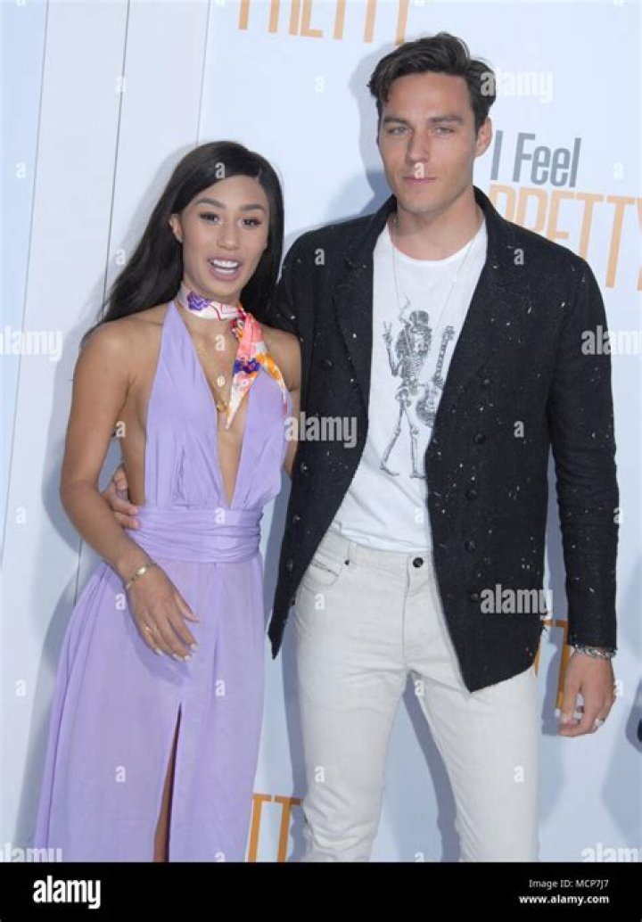 Eva Gutowski and Adam Bartoshesky in a picture uploaded to social media in 2017
