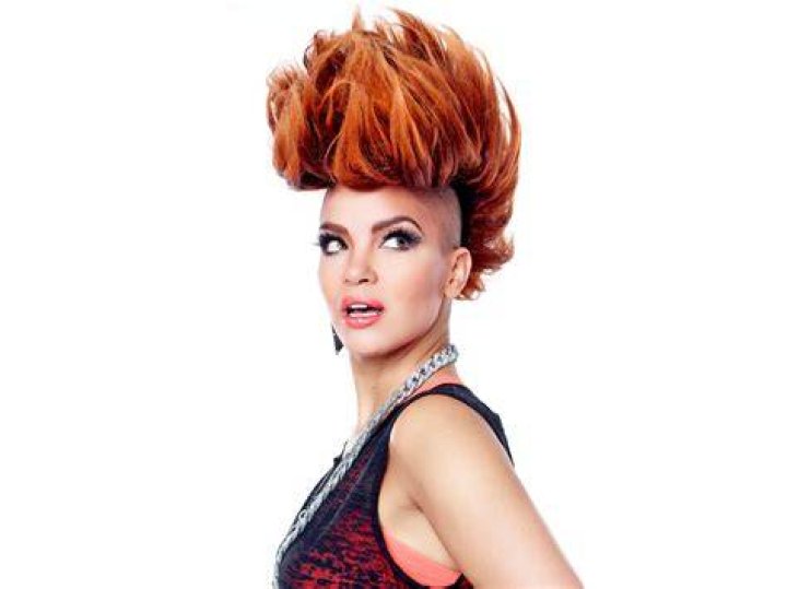 Eva Simons in an Instagram selfie in July 2017