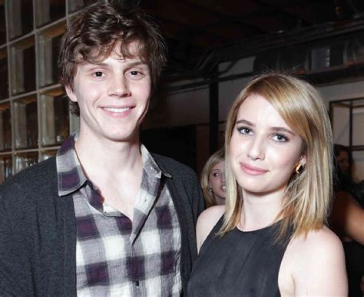 Evan Peters and Emma Roberts at the Opening Night Reception for 2014 Maui Film Festival