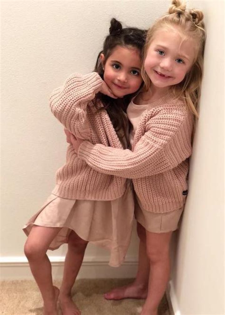Everleigh Soutas (Right) and her friend Ava Marie Foley in March 2018