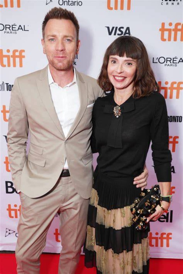 Ewan McGregor and Eve Mavrakis