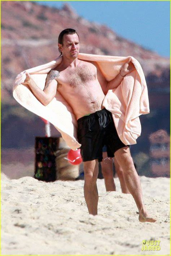 Ewan McGregor shirtless